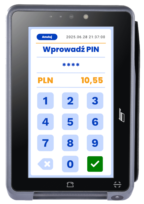 NEXGO UN20 – ekran startowy