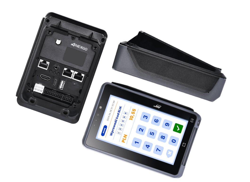 NEXGO UN20 – ekran startowy